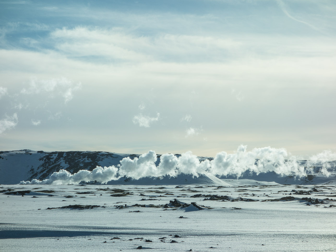 South coast. Driving to (near) Vík! - Ringroad, Hellisheiði. II. (1 March 2014)