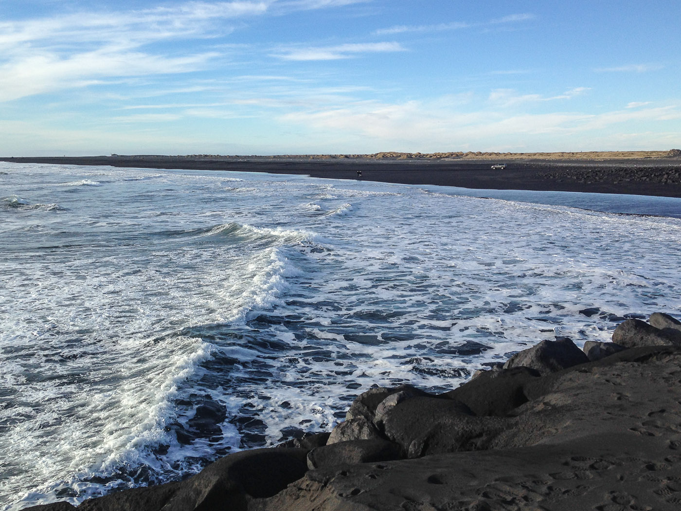 South coast. Driving to (near) Vík! - Landeyjahöfn. I. (1 March 2014)