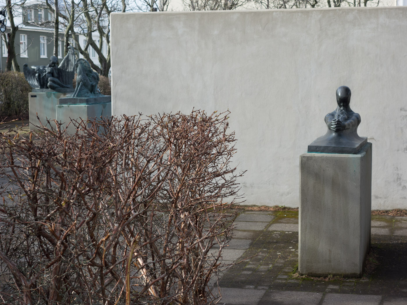 Reykjavík. Miscellaneous LXXVI. - Sculpture garden - Einar Jónsson beside Hallgrímskrikja chruch. (1 till 30 April 2014)