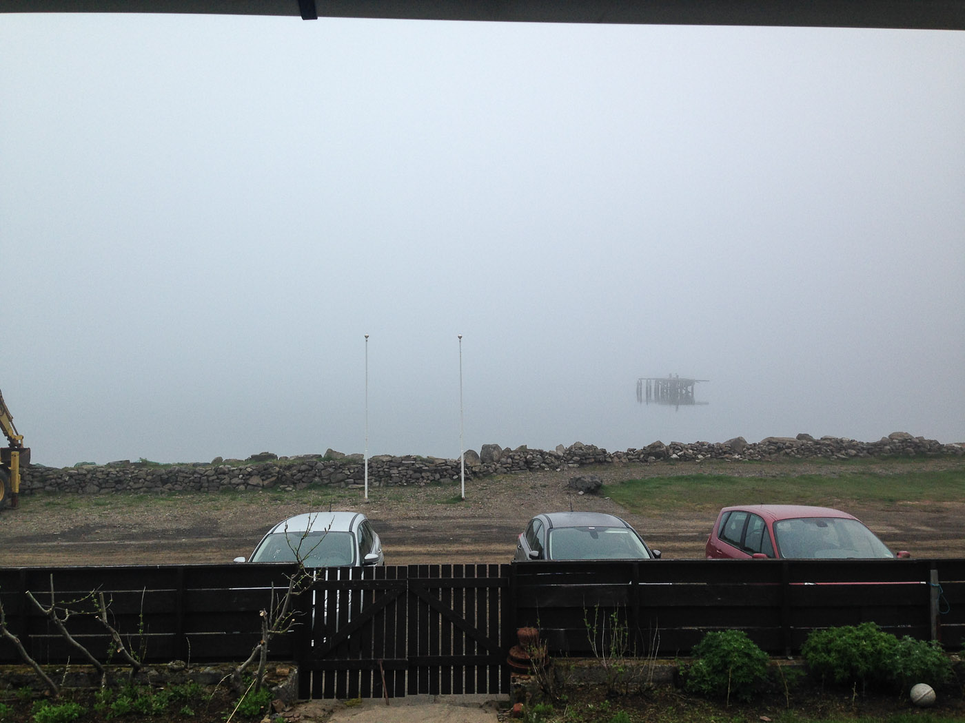 Djúpavík. Week 2. - A foggy (and sunny also) week. I. 6:57 a.m. (2 June till 8 June 2014)