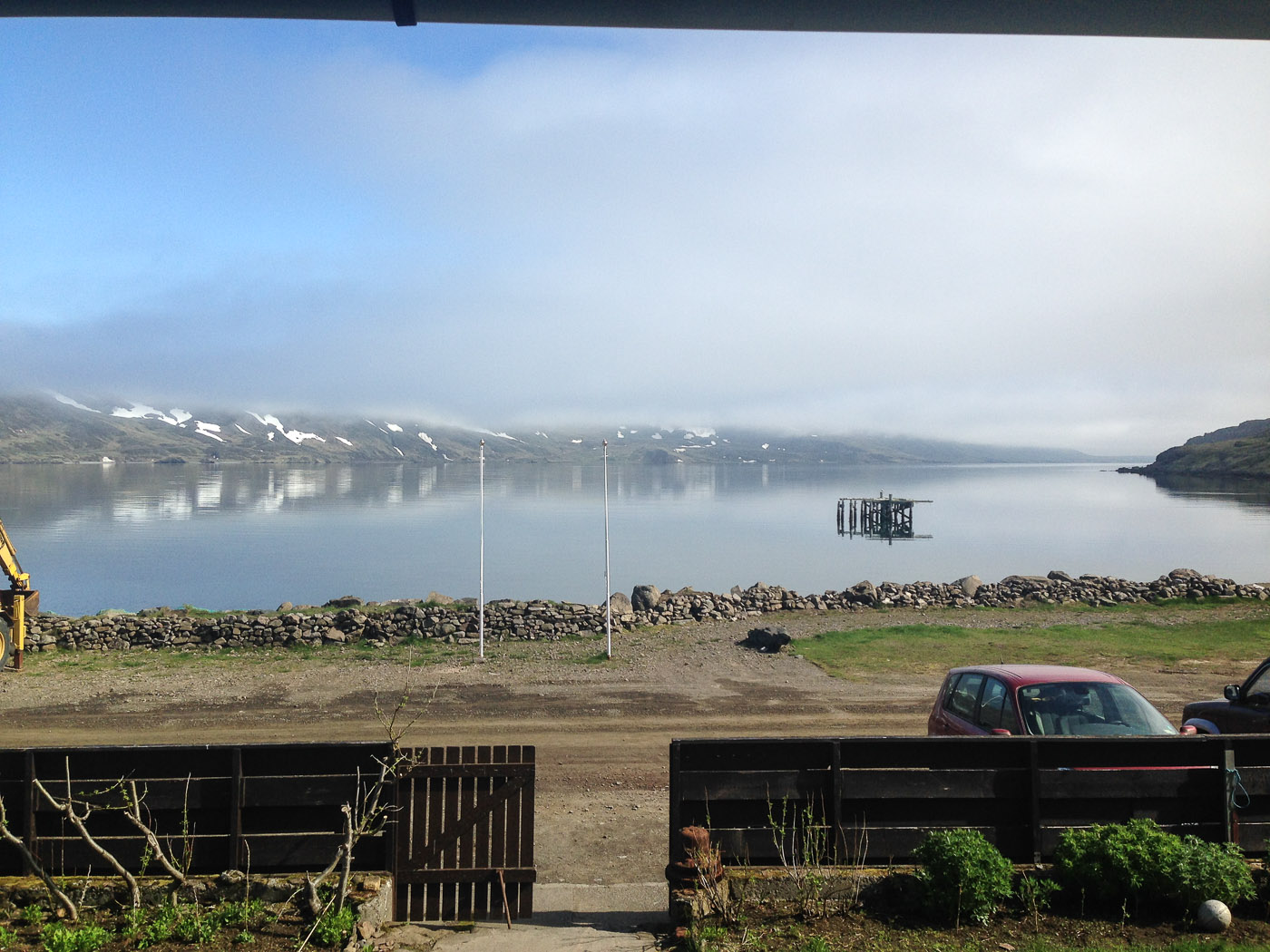 Djúpavík. Week 2. - A foggy (and sunny also) week. II. 10:57 a.m. (same morning). (2 June till 8 June 2014)