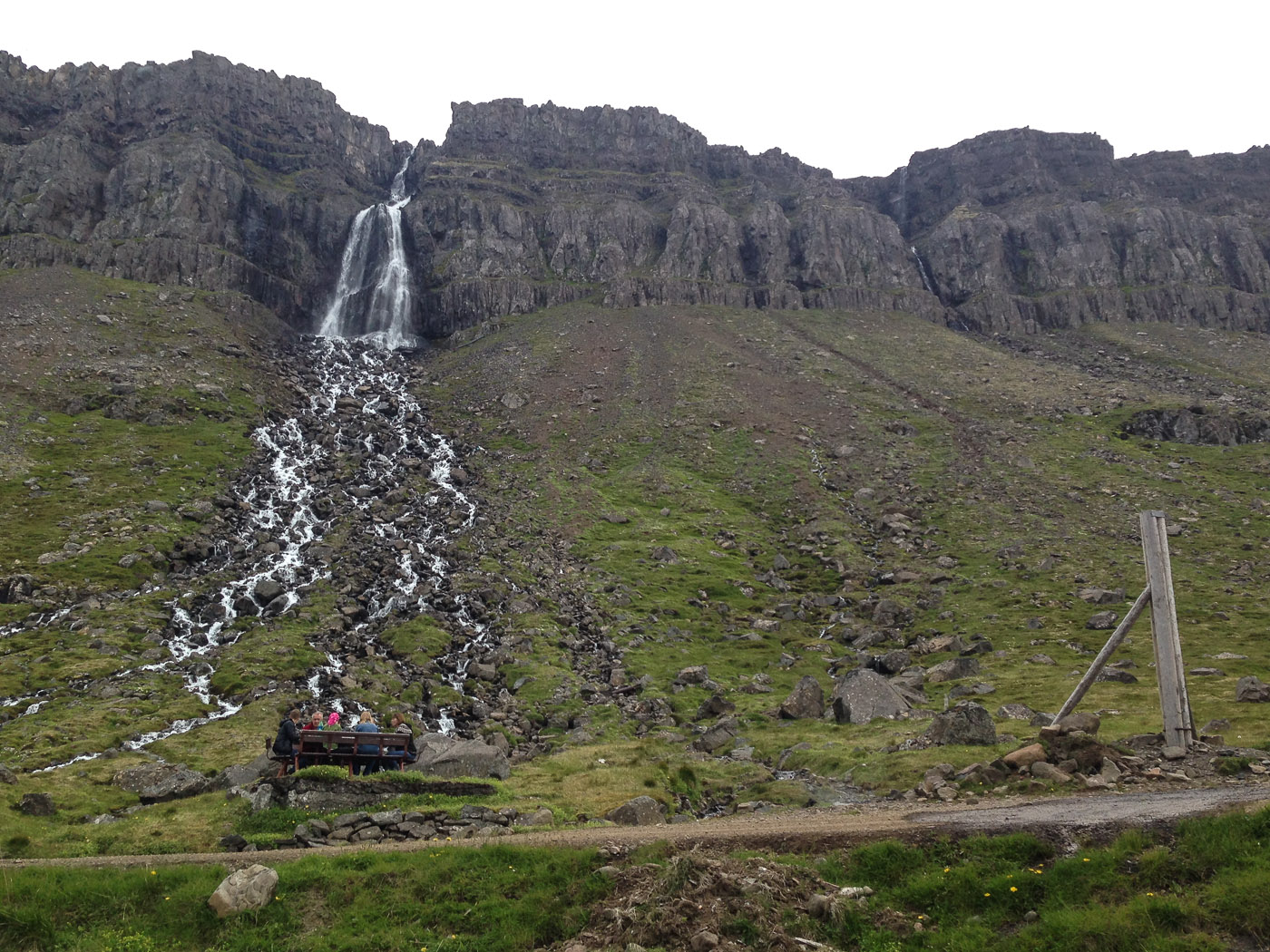 Djúpavík. Week 5. - Perfect place for a picknic :-). (23 June till 29 June 2014)