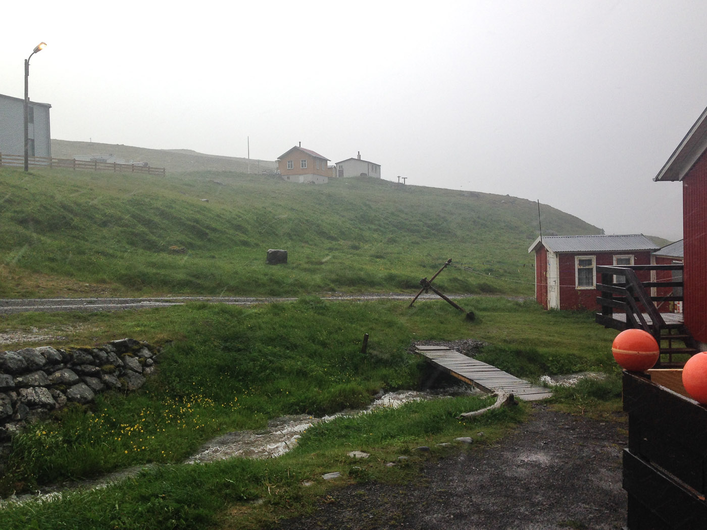 Djúpavík. Week 6. - Rain, rain, rain. The weather is getting bad ... (30 June till 6 July 2014)