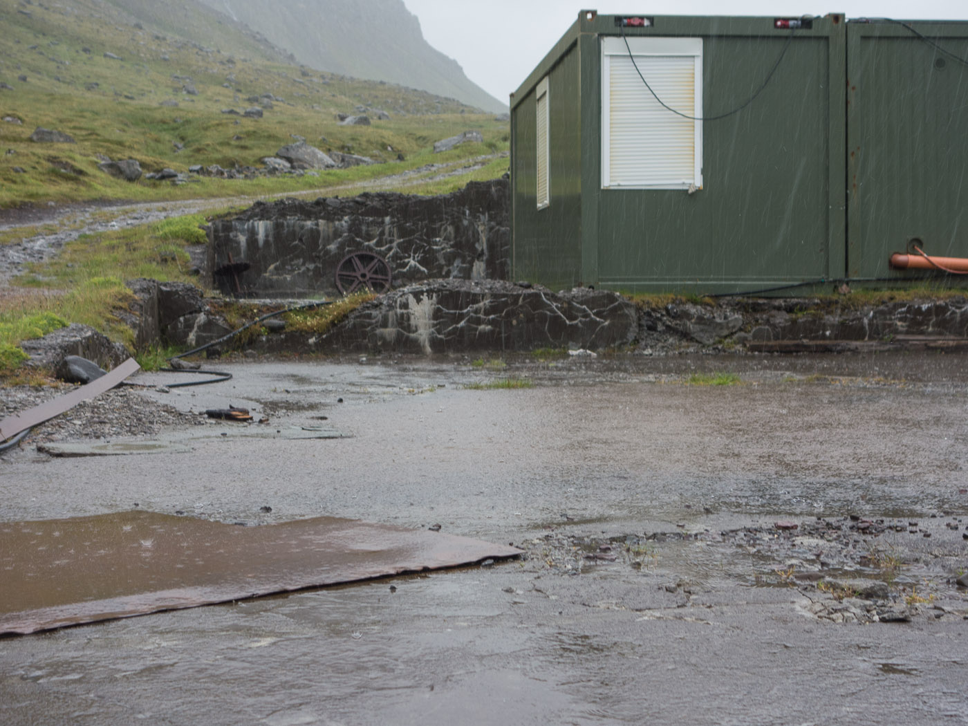 Djúpavík. Week 6. - Rain, rain, rain. (30 June till 6 July 2014)