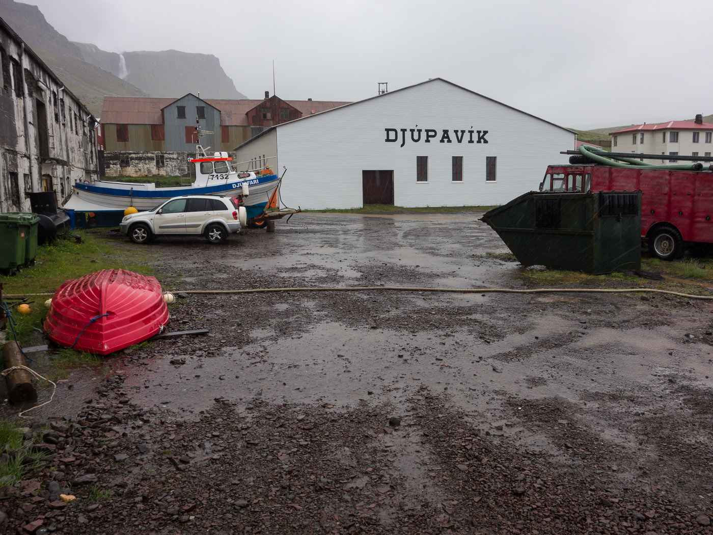 Djúpavík. Week 6. - Rain, rain, rain. (30 June till 6 July 2014)