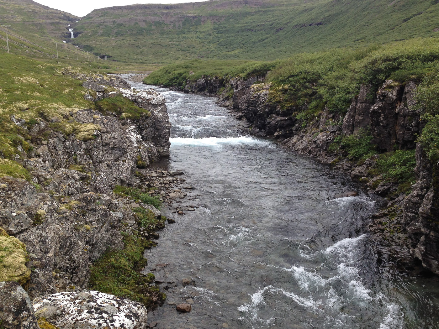 Djúpavík. Week 8. - Húsadalur (Heydalur). Hiking ... V. (14 till 19 July 2014)