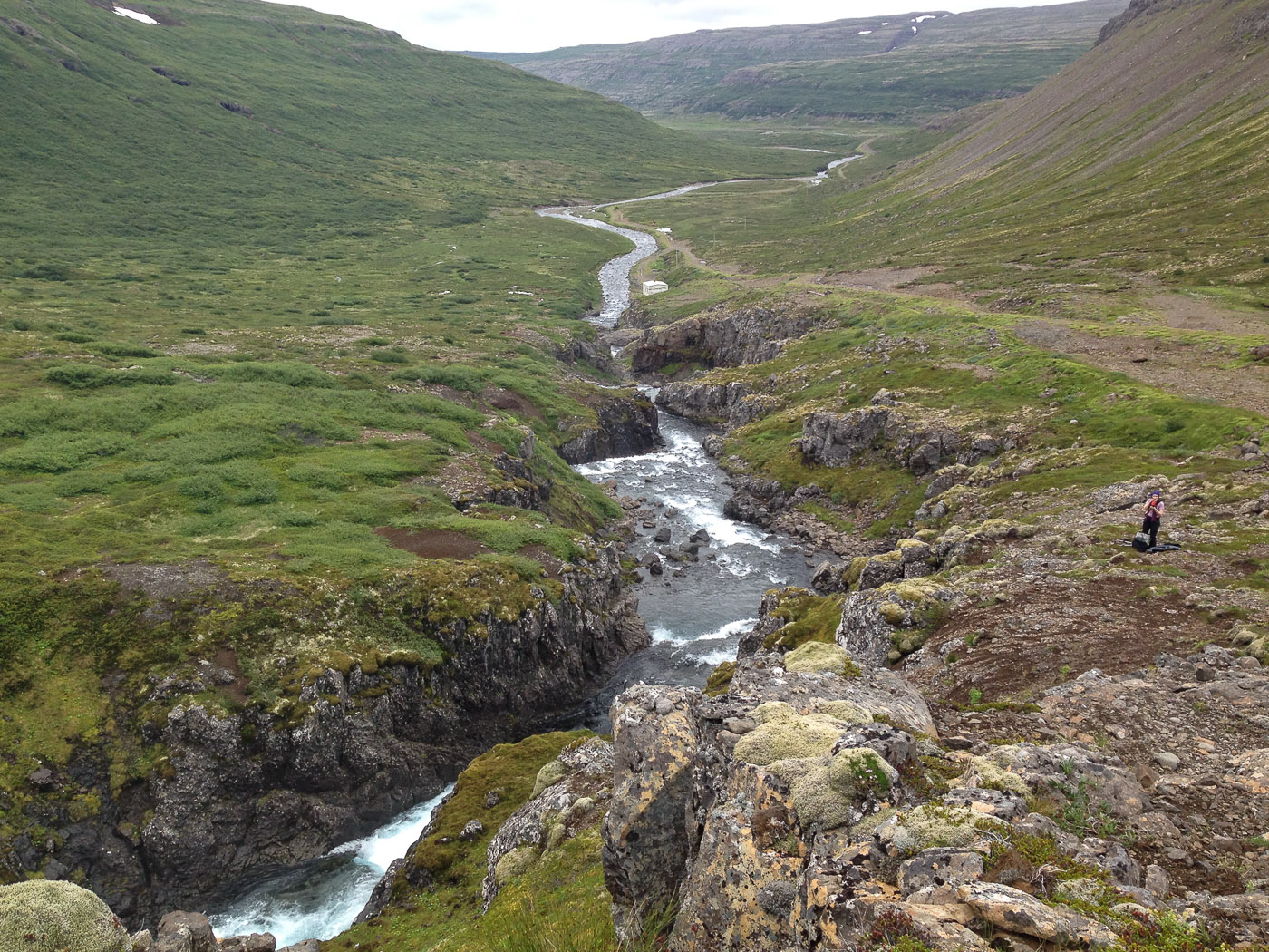 Djúpavík. Week 8. - Húsadalur (Heydalur). Hiking ... VI. (14 till 19 July 2014)