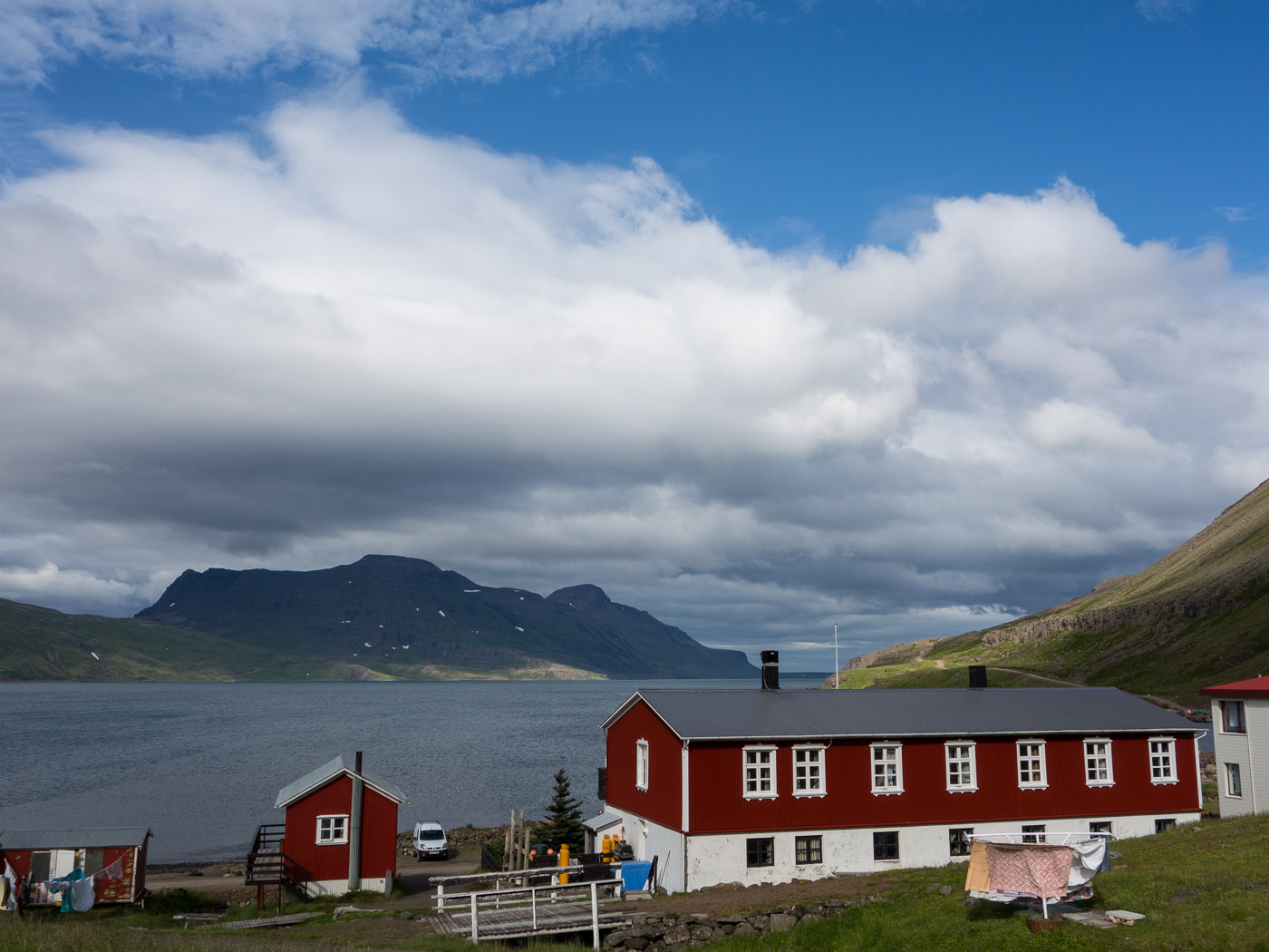 Djúpavík. Week 8. - Djúpavík in sunshine. (14 till 19 July 2014)