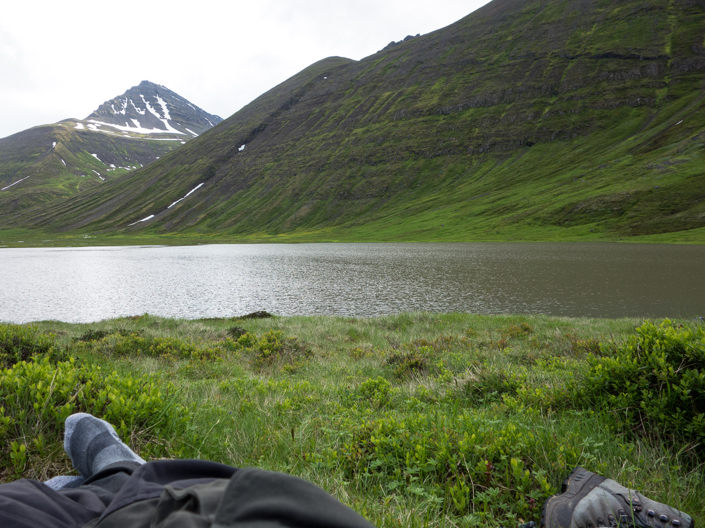 Northern Iceland - Svarfaðardalur. On vacation. - Hiking to lake Skeiðavatn. IV. (21 July 2014)