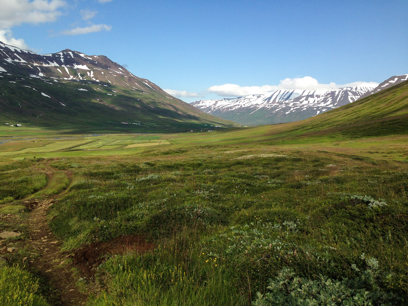 Northern Iceland - Svarfaðardalur. On vacation. - Hiking to lake Skeiðavatn. X. (21 July 2014)
