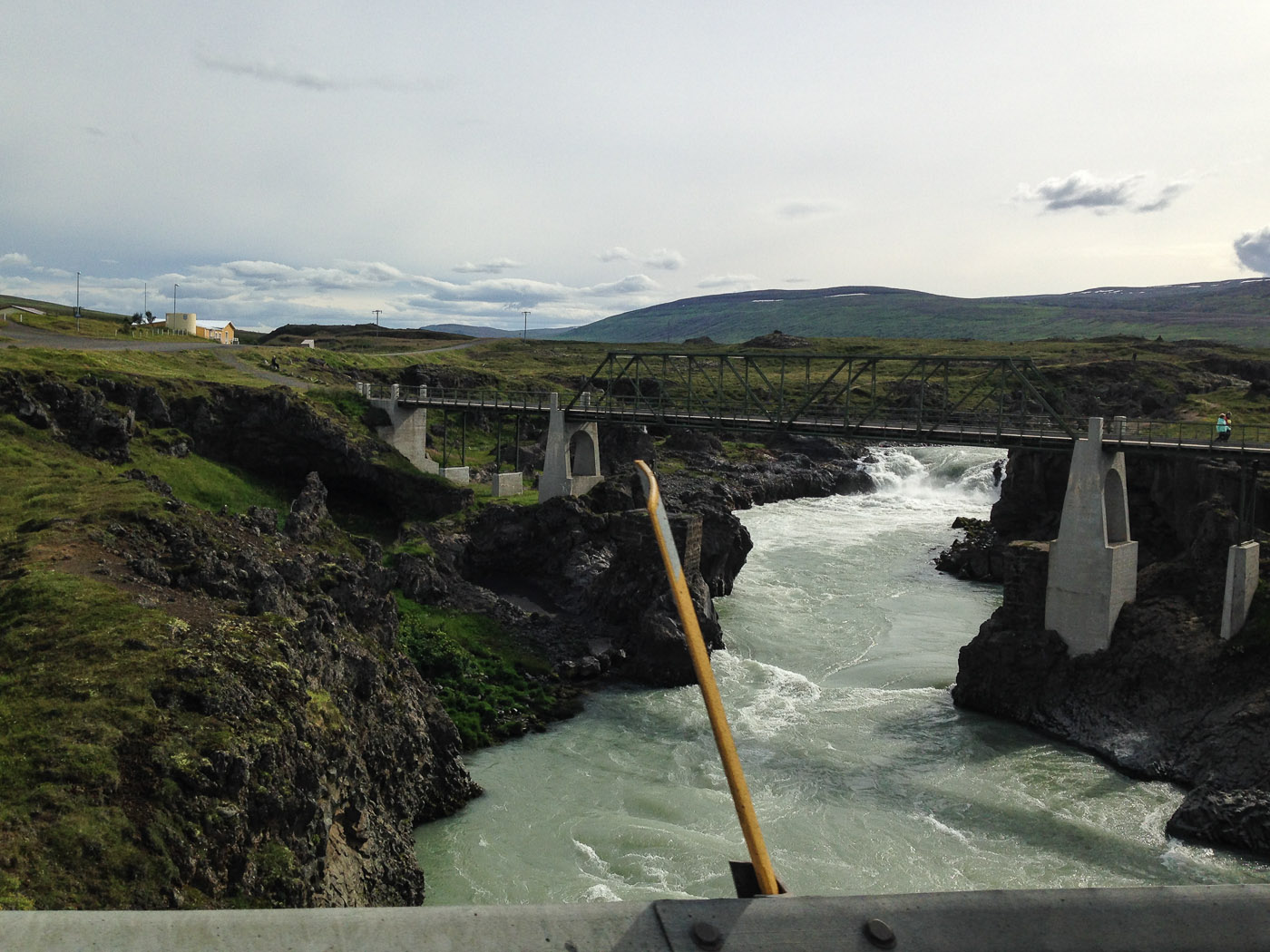 Northern Iceland - Svarfaðardalur - Grímstunga. On vacation. - Goðafoss waterfall ... (23 July 2014)