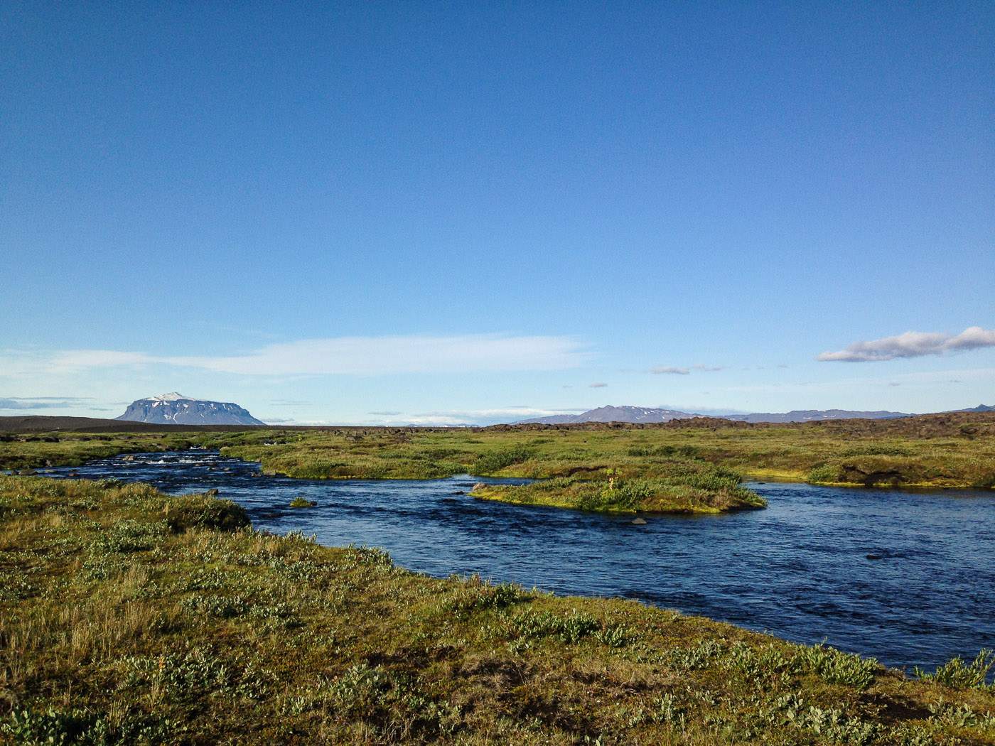 Northern Iceland - Back to Svarfaðardalur. On vacation. - Grafarlandaá. (25 July 2014)