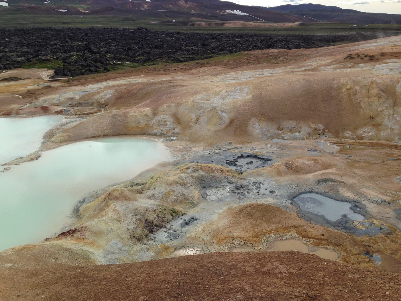 Northern Iceland - Back to Svarfaðardalur. On vacation. - The Lavafield of Leirhnjúkur. II. (25 July 2014)