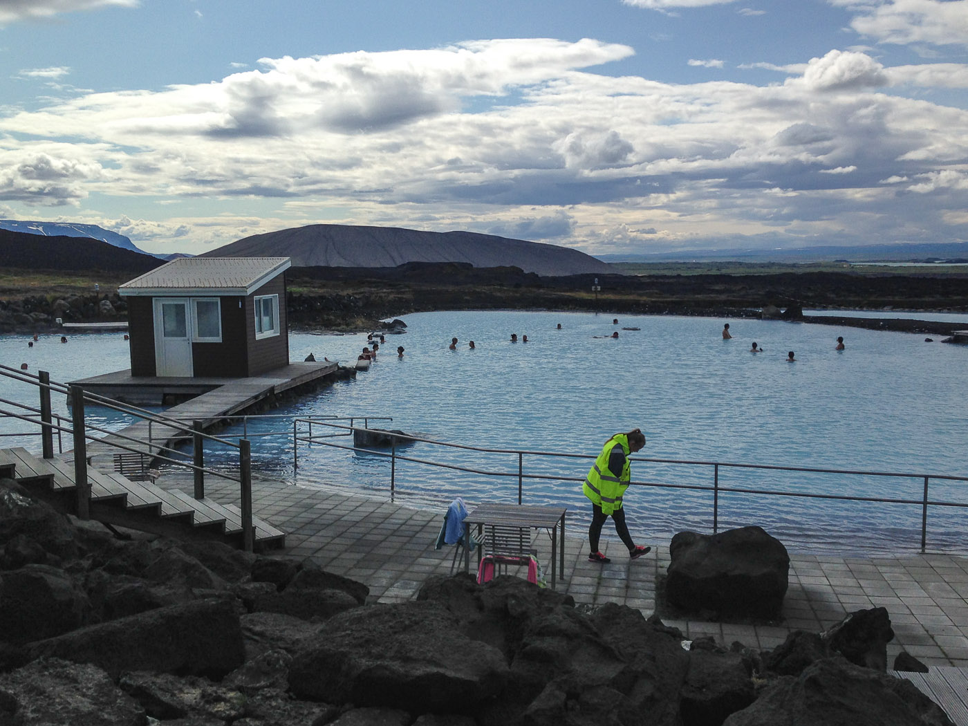 Northern Iceland - Back to Svarfaðardalur. On vacation. - Mývatn Nature Bath :-). (25 July 2014)