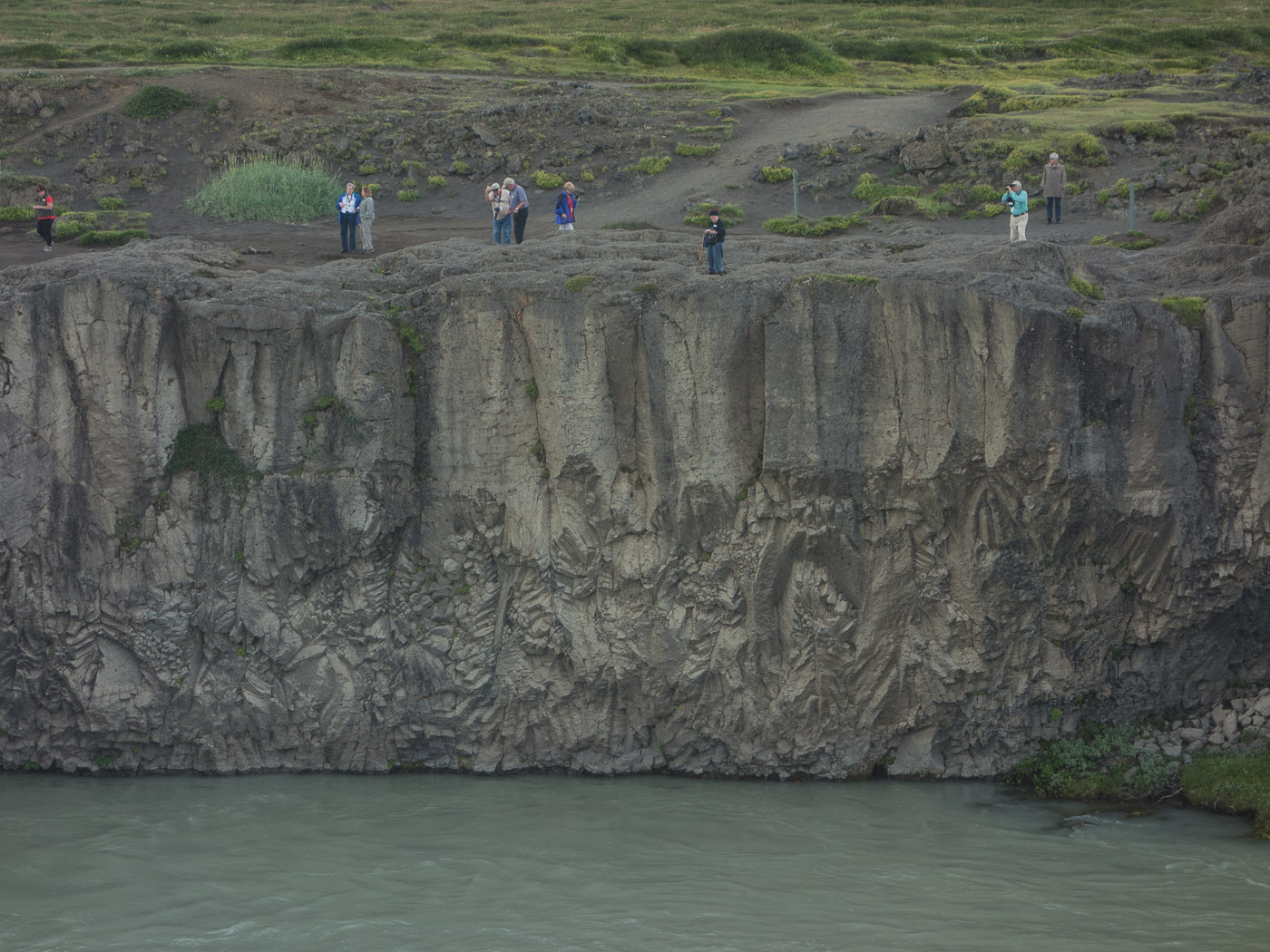 Northern Iceland - Back to Svarfaðardalur. On vacation. - <a href='https://en.wikipedia.org/wiki/Go%C3%B0afoss' target='_blank' class='linksnormal'>Waterfall Góðafoss</a>. III. (25 July 2014)