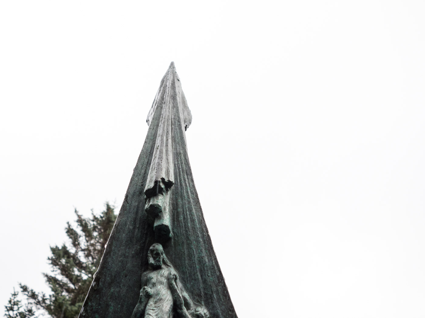 Reykjavík. Raining. Einar Jónsson. Sculptures. - VII. Sculptures, made by Einar Jónsson (<a href='http://www.lej.is/en/museum/garden/' target='_blank' class='linksnormal'>Sculpture Garden</a>). (3 September 2014)