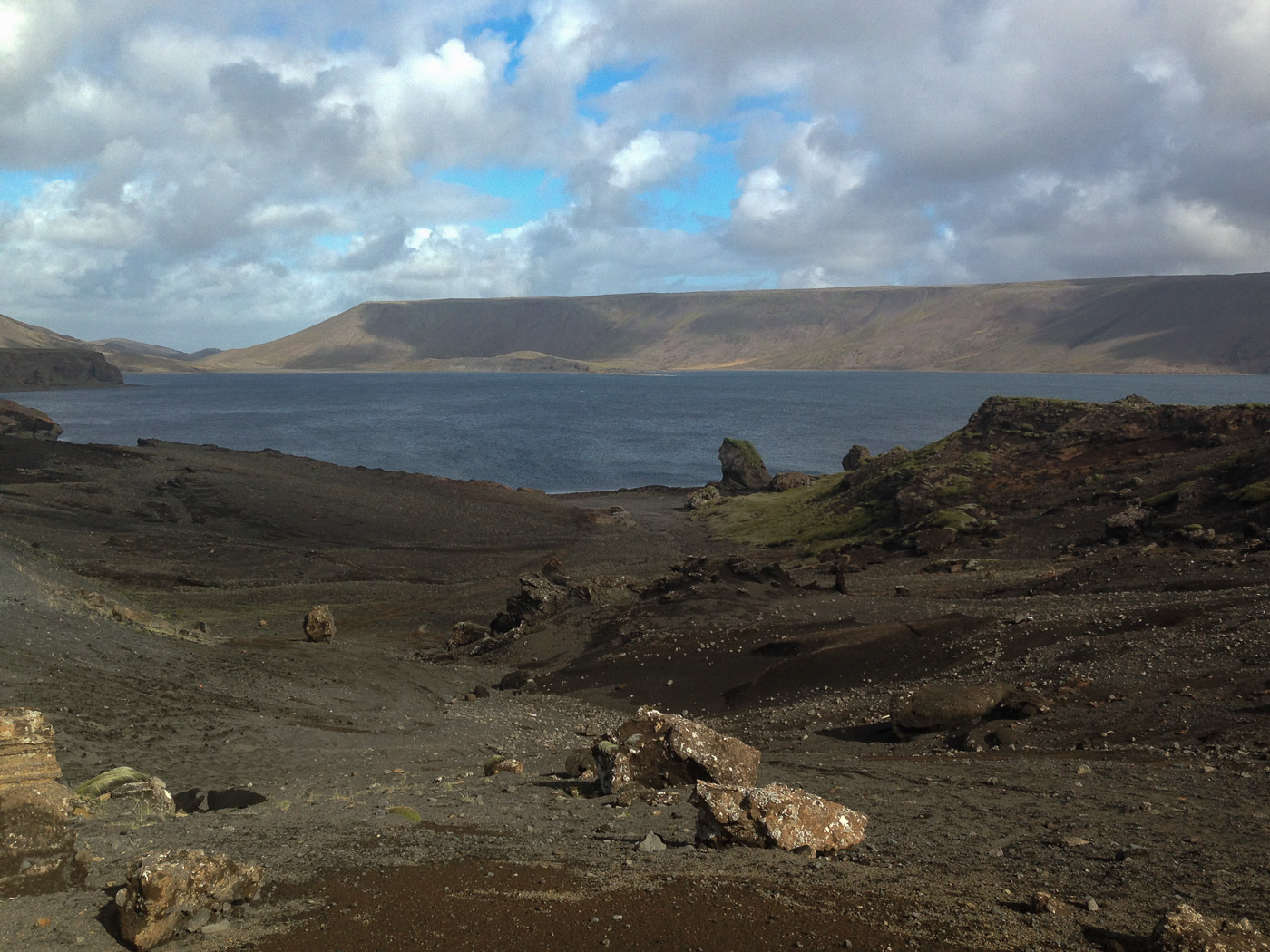 Kleifarvatn and Krýsuvík and Seltún. - Kleifarvatn. I. (12 September 2014)