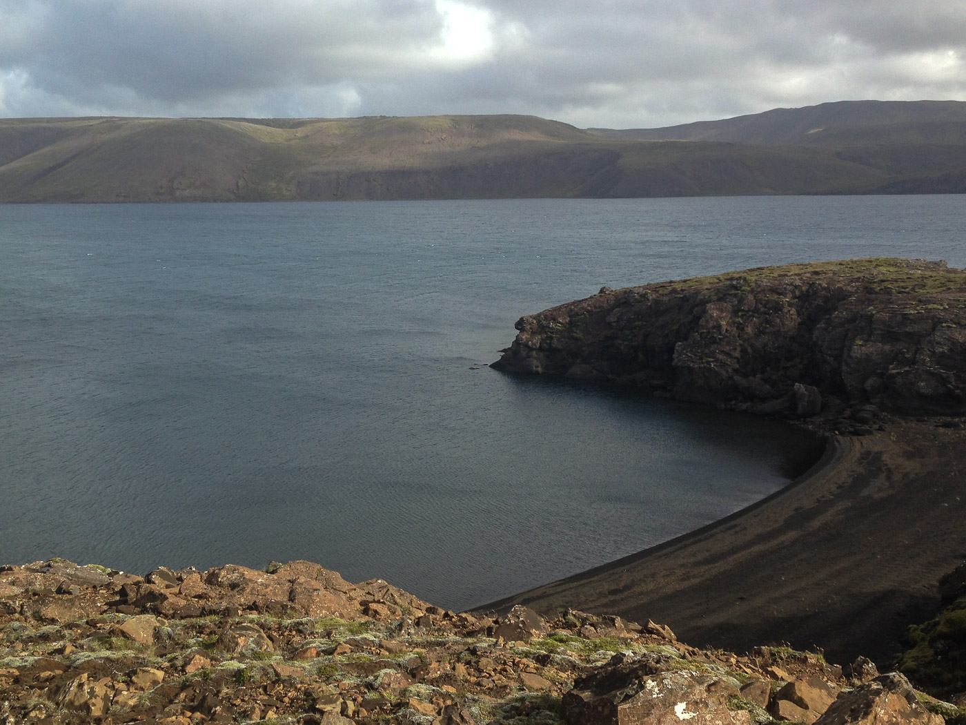 Kleifarvatn and Krýsuvík and Seltún. - Kleifarvatn. III. (12 September 2014)