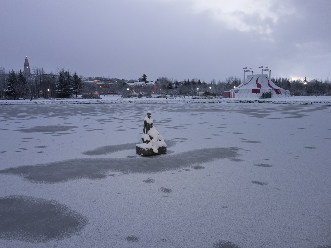 Reykjavík. Miscellaneous LXXXII. - Tjörnin lake. (4 till 31 December 2014)