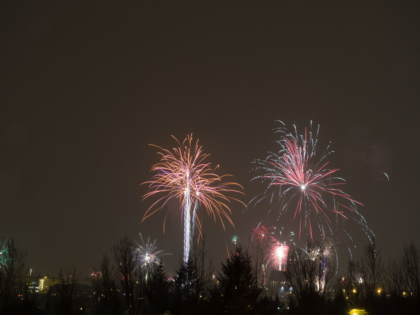 Reykjavík. First day in 2015. - . (1 January 2015)