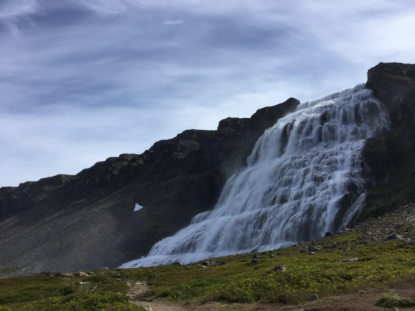 Westfjords in seven days. - .. the waterfall Dynjandi. (7 til 13 July 2015)