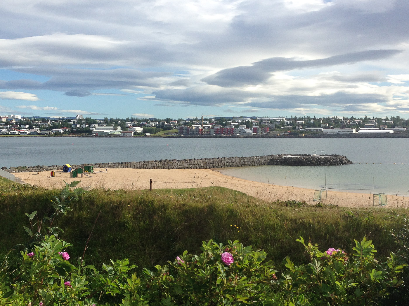 Reykjavík. Miscellaneous LXXXVIII. - VII. Nauthólsvík beach. (12 till 31 August 2015)