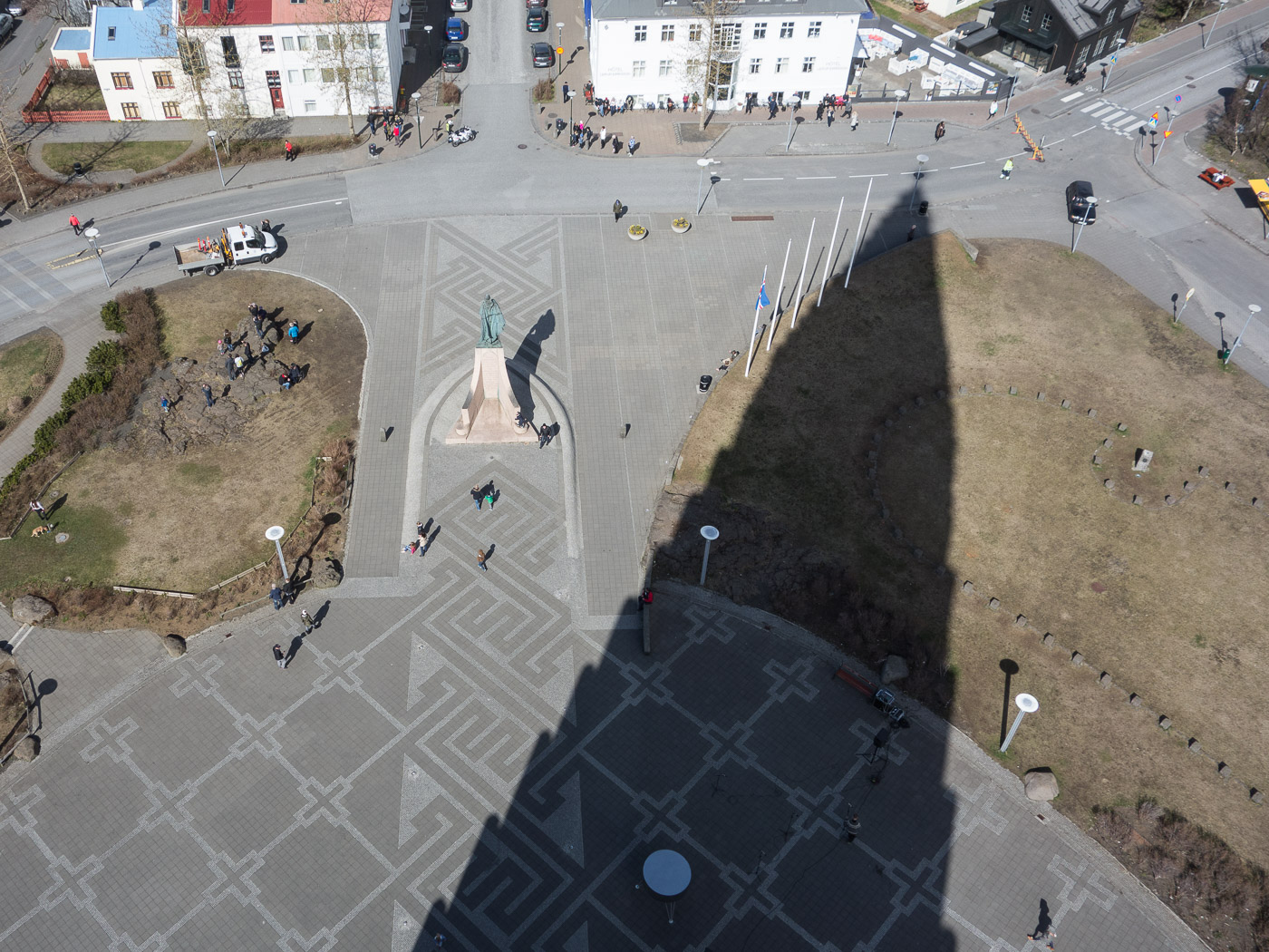Reykjavík. Miscellaneous XCVI. - Great view from Hallgrímskirkja church. (1 till 30 April 2016)