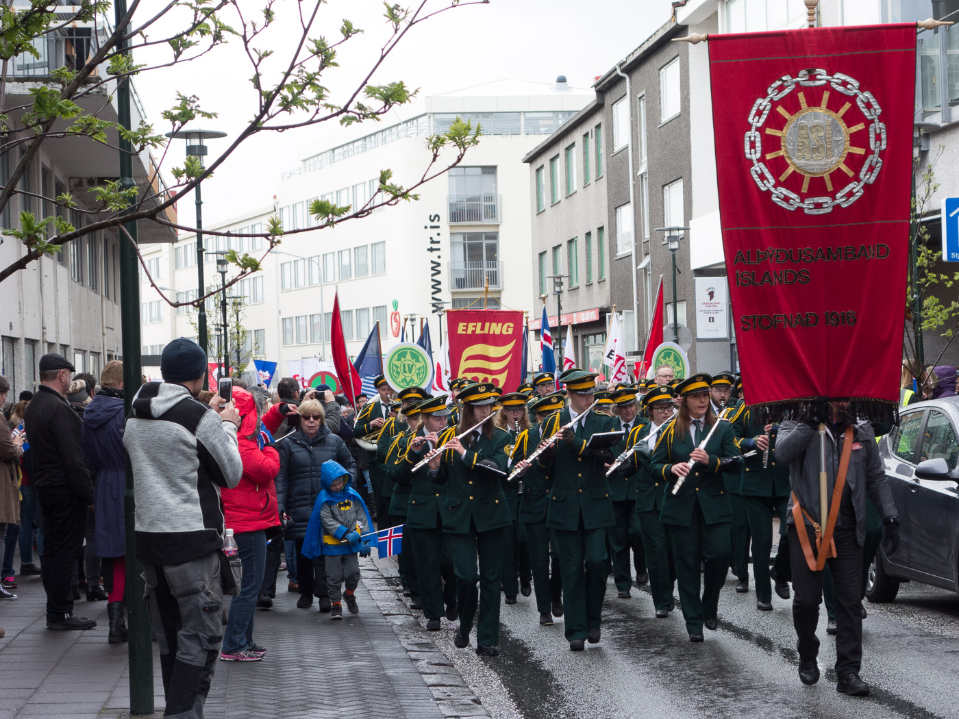 Reykjavík. Miscellaneous XCVII. - 1st of May demosntration. II. (1 till 31 May 2016)